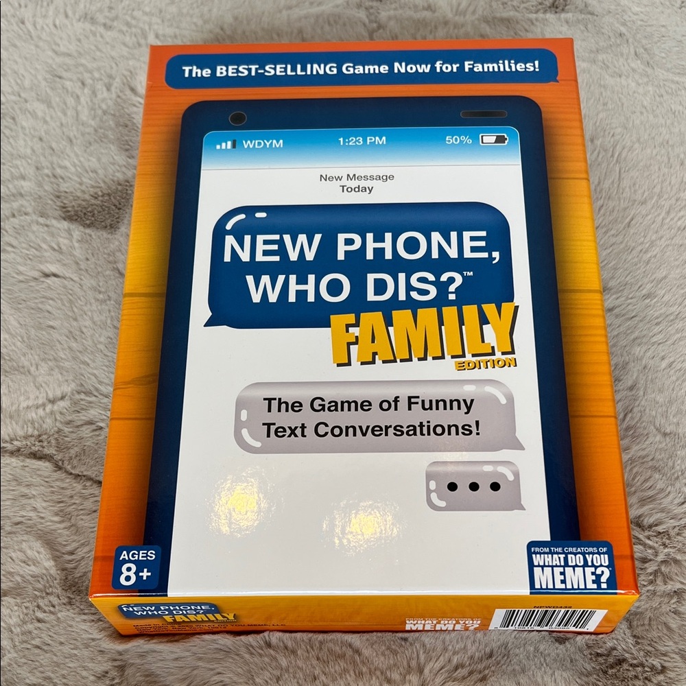 New Phone, Who Dis? Family Edition Card Game